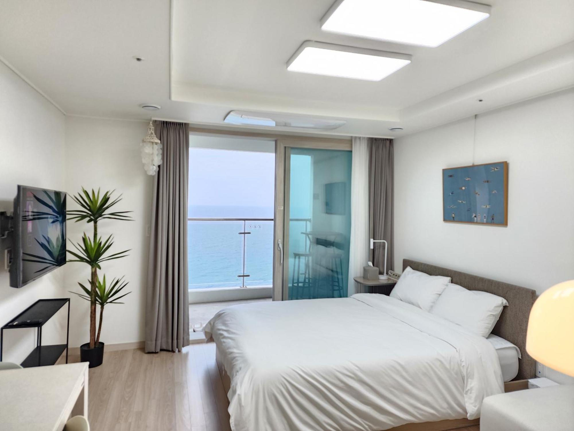 الشقق الفندقية Sokcho Summitbay 1402 "Ocean View" المظهر الخارجي الصورة